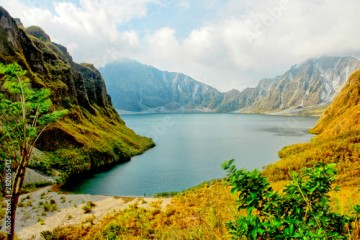 Lake Pinatubo - the summit crater lake of Mount Pinatubo