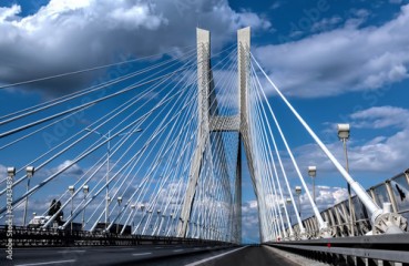 Redzinski Bridge in Wroclaw
