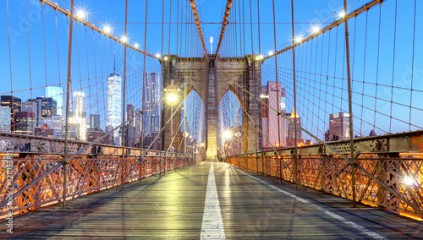 Brooklyn Bridge, NYC, nobody