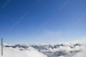 Wolkenspiel in den Allgäuer Hochalpen, Oberstdorf, Deutschland