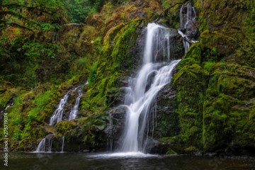 Little Mashel Falls In Washington State