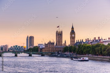 London city skyline, United Kingdom