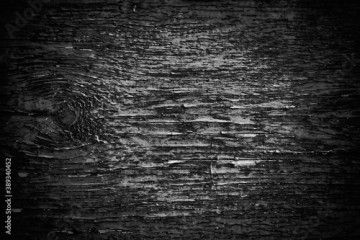 Black texture of old cracked wood. Backgrounds. T