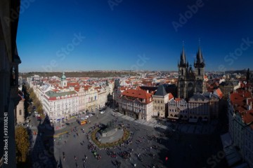 Prag, Altstadt, Blick vom Rathausturm