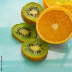Kiwi anf Orange Fruit