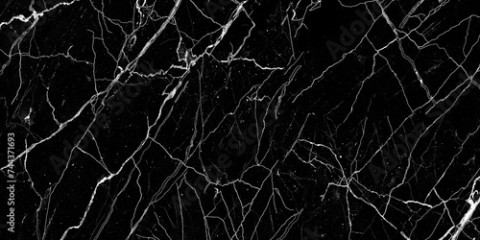 Rustic black marble with White veins. Black an white natural texture of marble. abstract black hi gloss texture of marble stone for digital wall tiles design And Home Decor Slab Tile.
