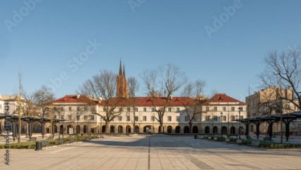 Miasto Łódź- widok na Stary Rynek.