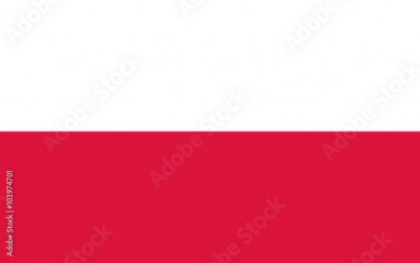 Vector of Polish flag.