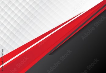 template corporate concept red black grey and white contrast background. Vector graphic design illustration