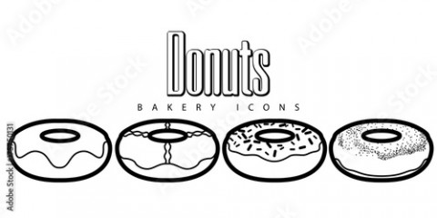 Set of donuts