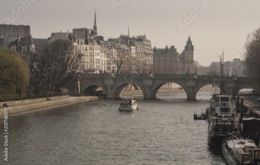 Paris, France, mosty