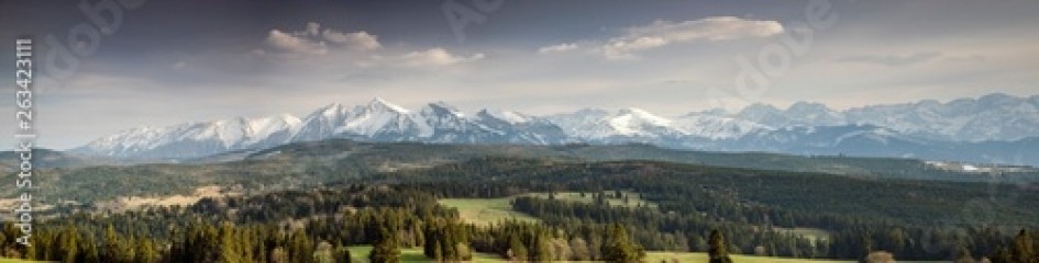 mountains panorama Tatr