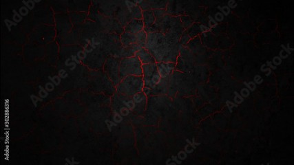 Red Crack Wall Abstract Background. Background Texture.