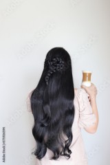 długie piękne włosy