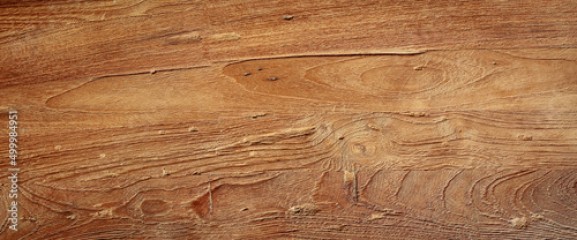 Drewniana deska podłogowa lub ścienna, stara deska w pięknym kolorze. panoramiczne foto.