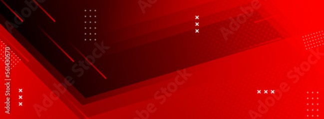 background banner. colorful, red gradation and colored lines eps 10