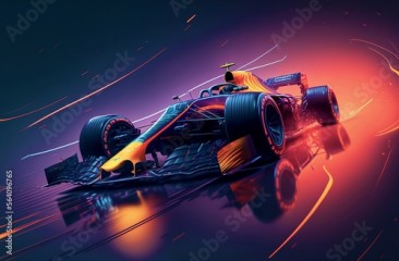 Formula one, super car