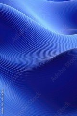 Simple Blue Wavy Abstract Background