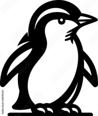Penguin animal icon 12