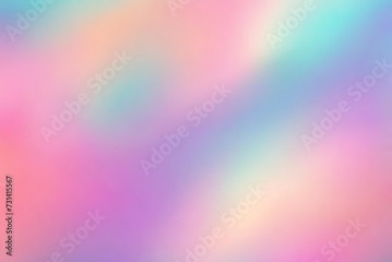 Abstract Gradient Smooth Blurred Vibrant Pastel Background Image
