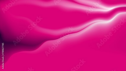Bright pink smooth blurred wavy abstract elegant background