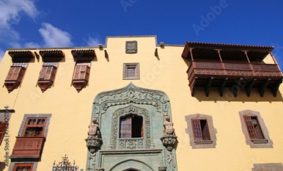 Spain. Gran Canaria island. Las Palmas de Gran Canaria. Columbus House (Casa de Colon)