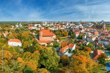  Olsztyn - widok na Stare Miasto.